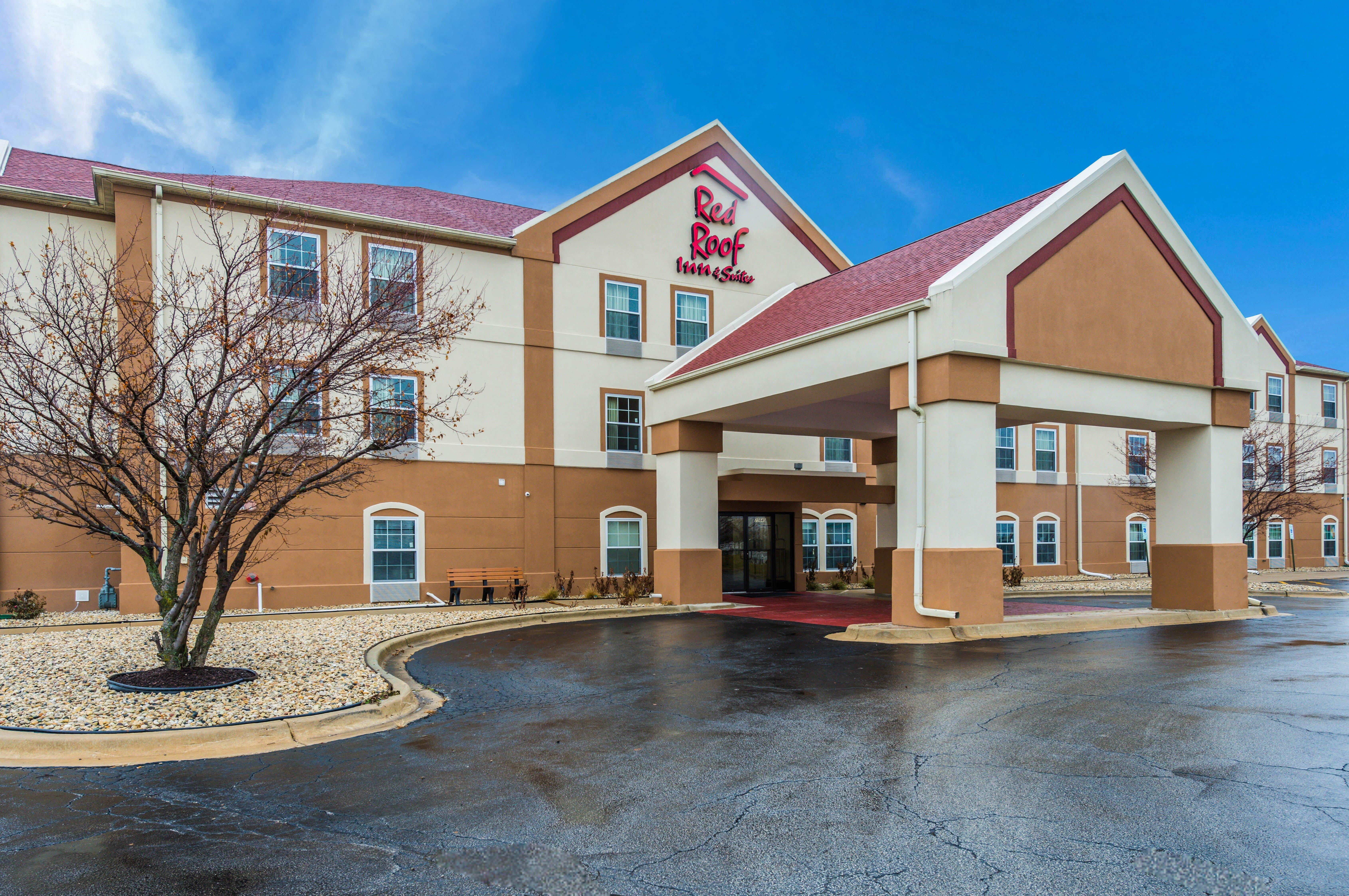 Red Roof Inn & Suites Monee Exterior foto