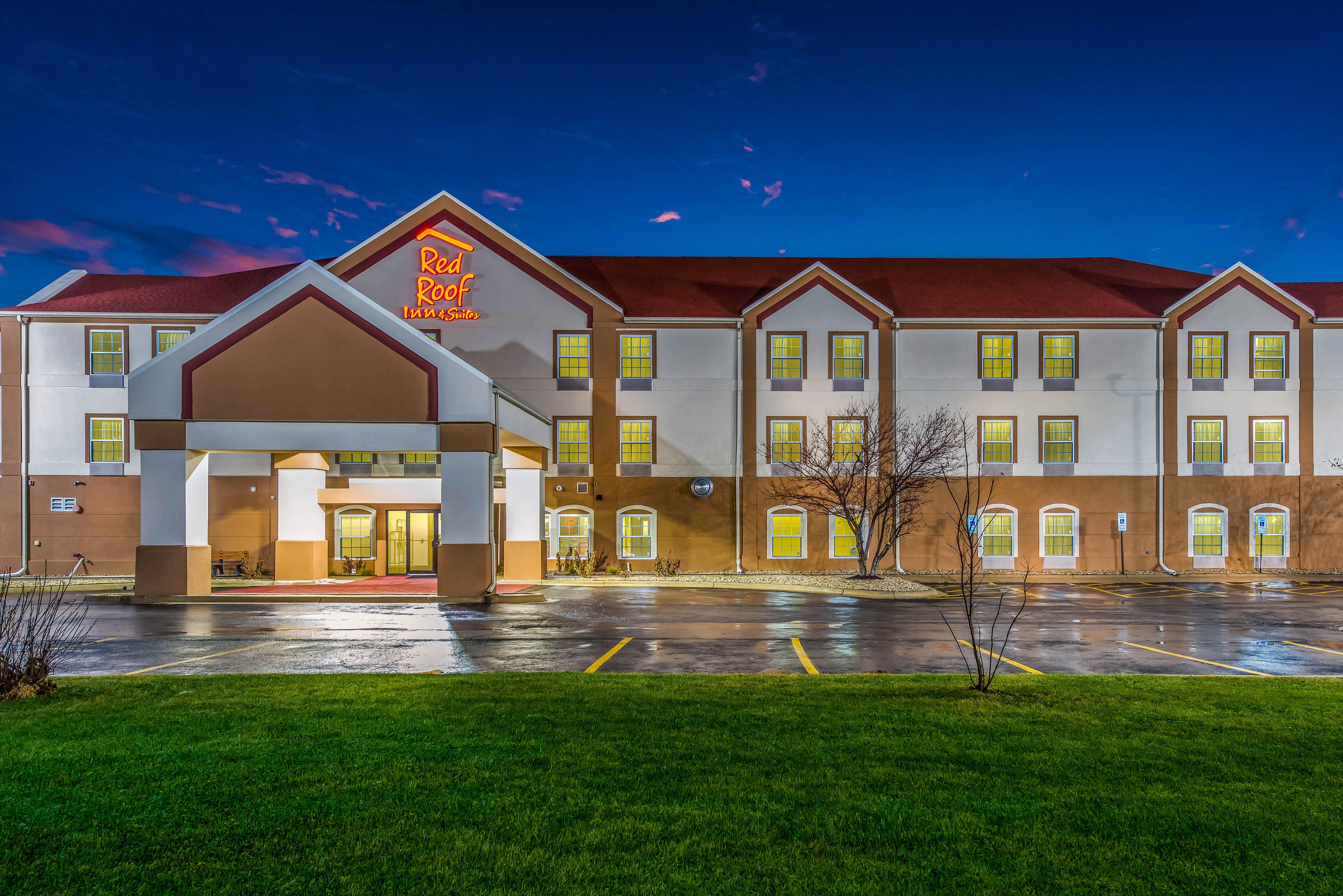 Red Roof Inn & Suites Monee Exterior foto