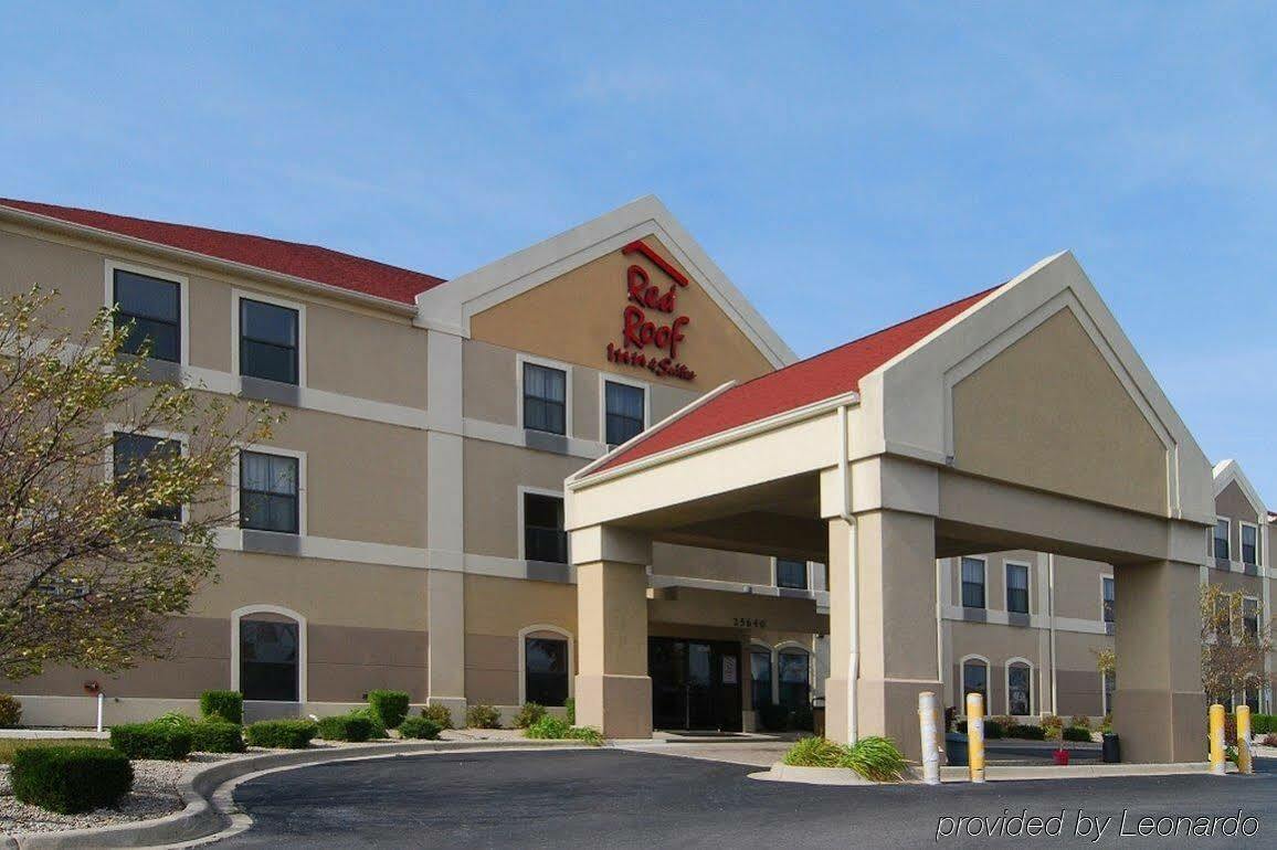 Red Roof Inn & Suites Monee Exterior foto